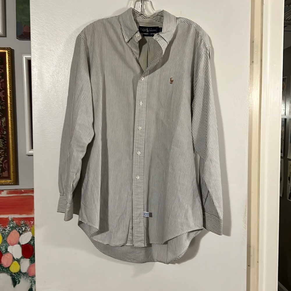 Ralph Lauren blue label button down collar  shirt